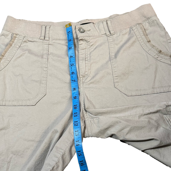 Lee Platinum Label EST 1889 Tan Shorts Women Size 16 Medium - Picture 9 of 13